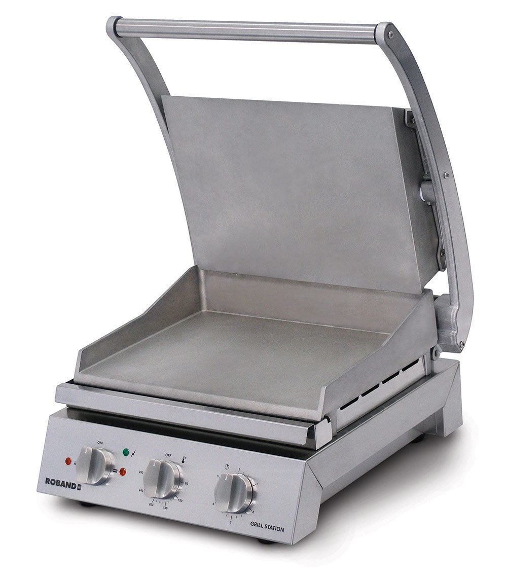 Roband Grill Station 8 slice, ribbed top plate