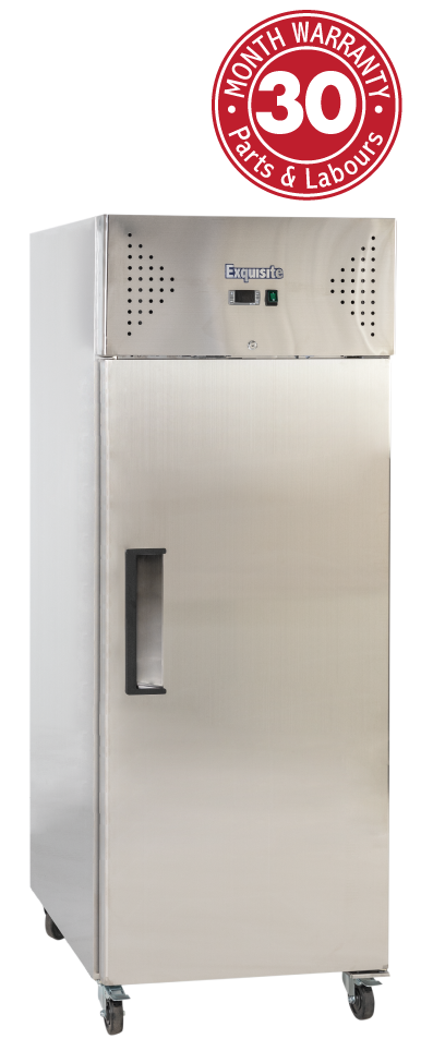 Exquisite GSC650H One Solid Door Upright Storage Refrigerators