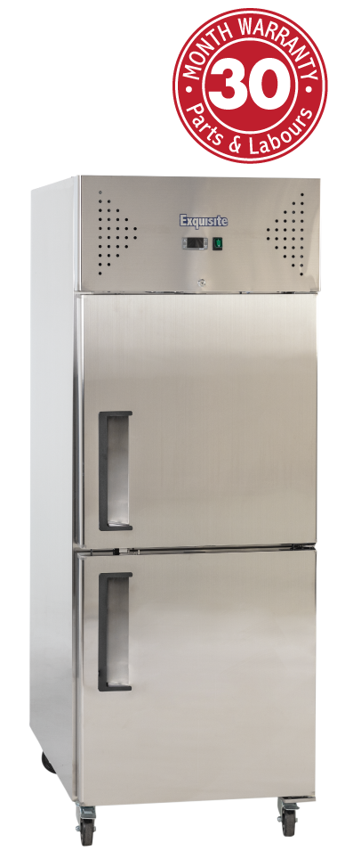 Exquisite GSF650H One Solid Door Upright Storage Freezers