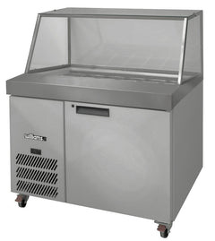 Williams Banksia - One Door Stainless Steel Prep Counter Refrigerator With Angled Blown Air Well