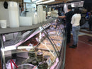 Criocabin ERGO 100: serve over deli counter 2500mm