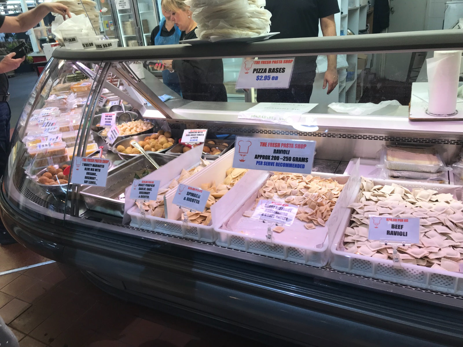 Criocabin ERGO 100: serve over deli counter 1875mm