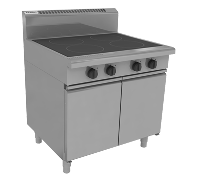 Waldorf 800 Series IN8400E-CB - 900mm Electric Induction Cooktop - Cabinet Base