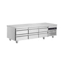 Inomak Low 6 Drawer Underbench Chiller