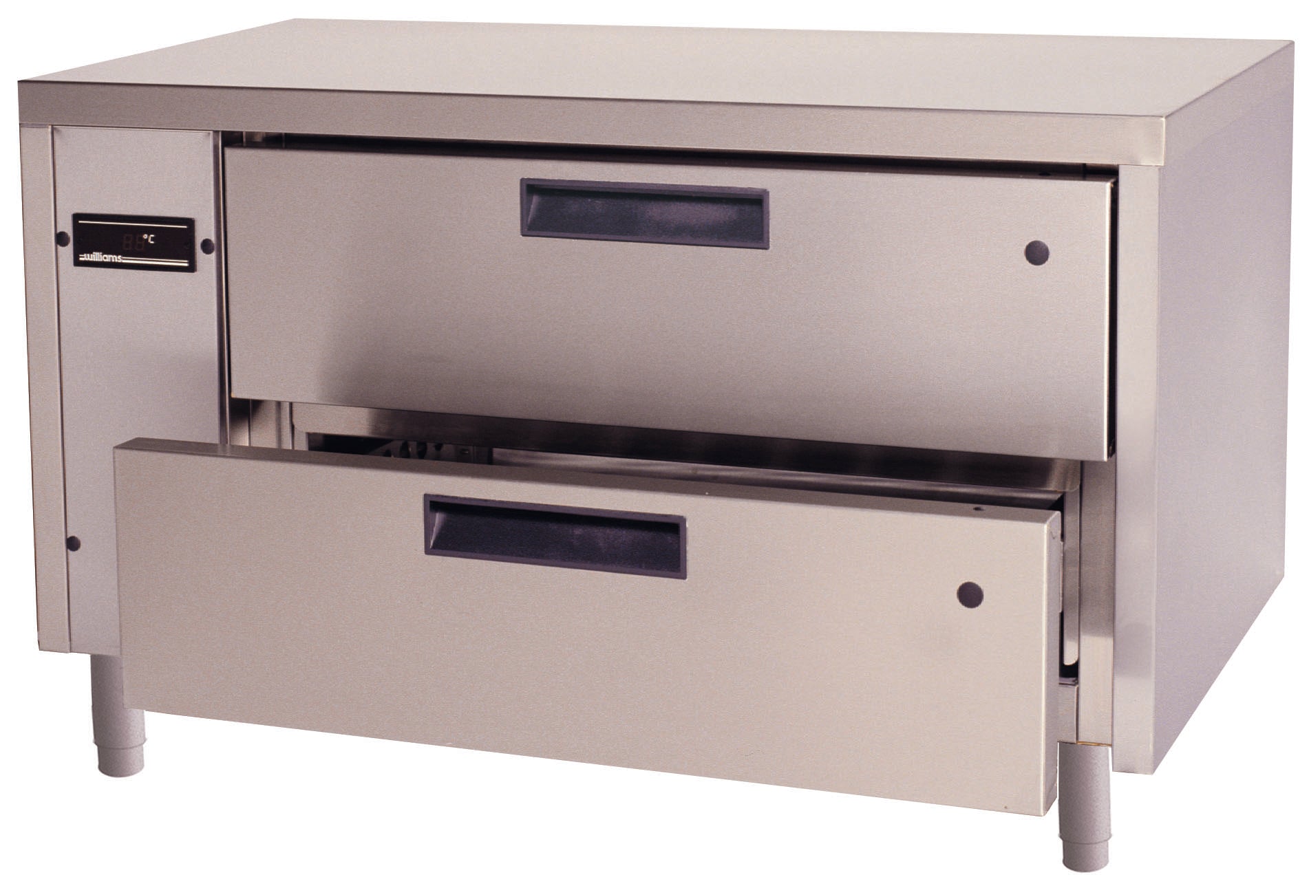 Williams Jarrah - Two Drawer Remote Lowline Refigerator