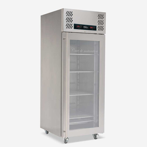 Williams Meat Aging Refrigerator - Single glass door top mounted upright meat aging fridge