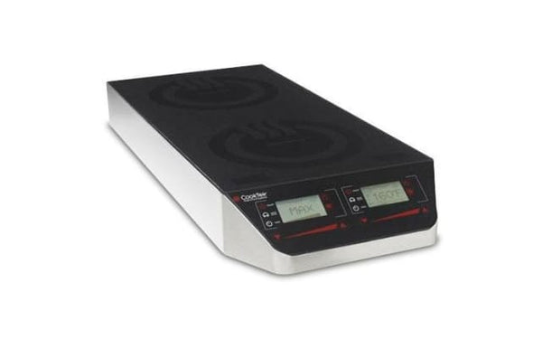 CookTek MC2502FG Double Hob Induction Cooktop