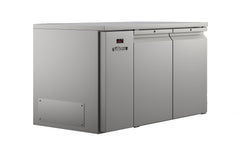 Williams Opal - Two Door Stainless Steel Remote Under Counter Storage Freezer