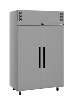 Williams Pearl - Two Door Stainless Steel Upright Storage Refrigerator