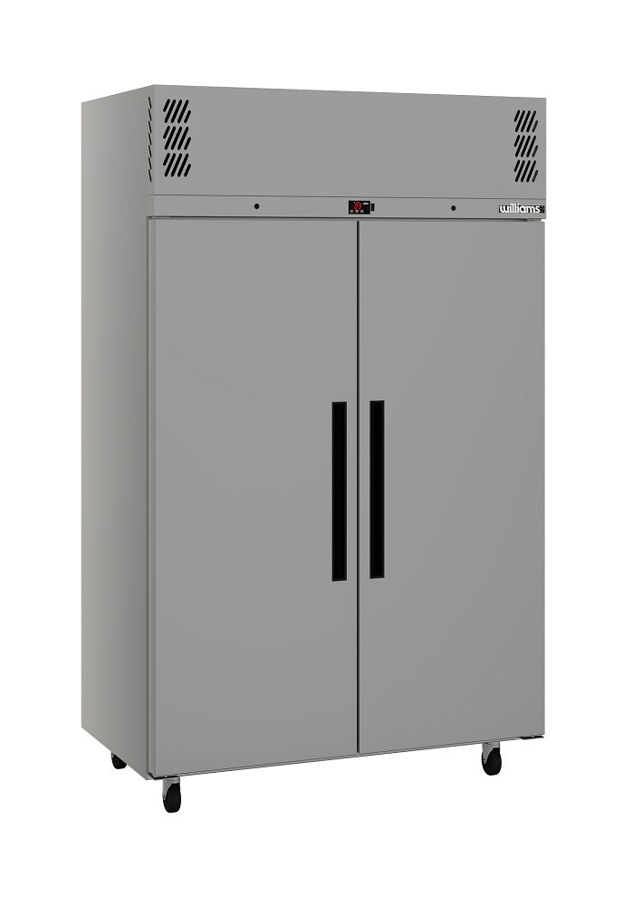 Williams Pearl - Two Door Stainless Steel Upright Storage Refrigerator