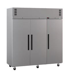 Williams Pearl - Three Door Stainless Steel Upright Storage Refrigerator