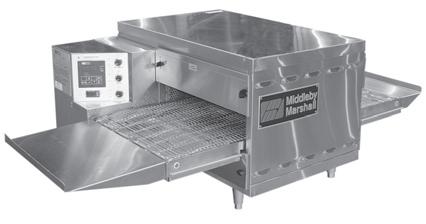 Middleby Marshall: Conveyor Oven 457.2mm wide conveyor, 508mm long cooking chamber - PS520G