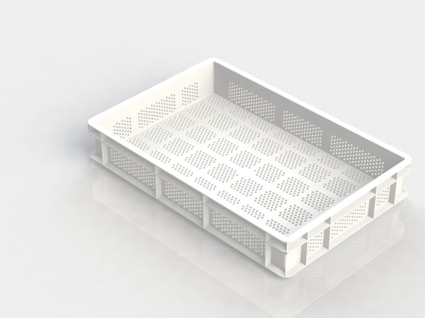 PERFORATED PIZZA TRAY 100MM DEEP