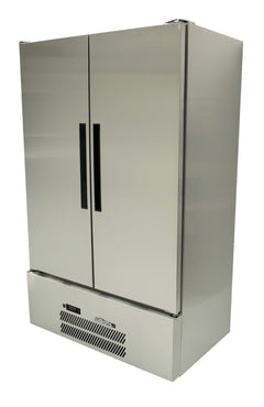 Williams Quartz Star - Two Door Stainless Steel Upright Storage Refrigerator