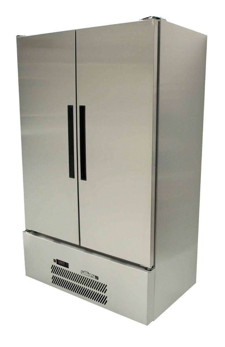 Williams Quartz Star - Two Door Stainless Steel Upright Storage Refrigerator