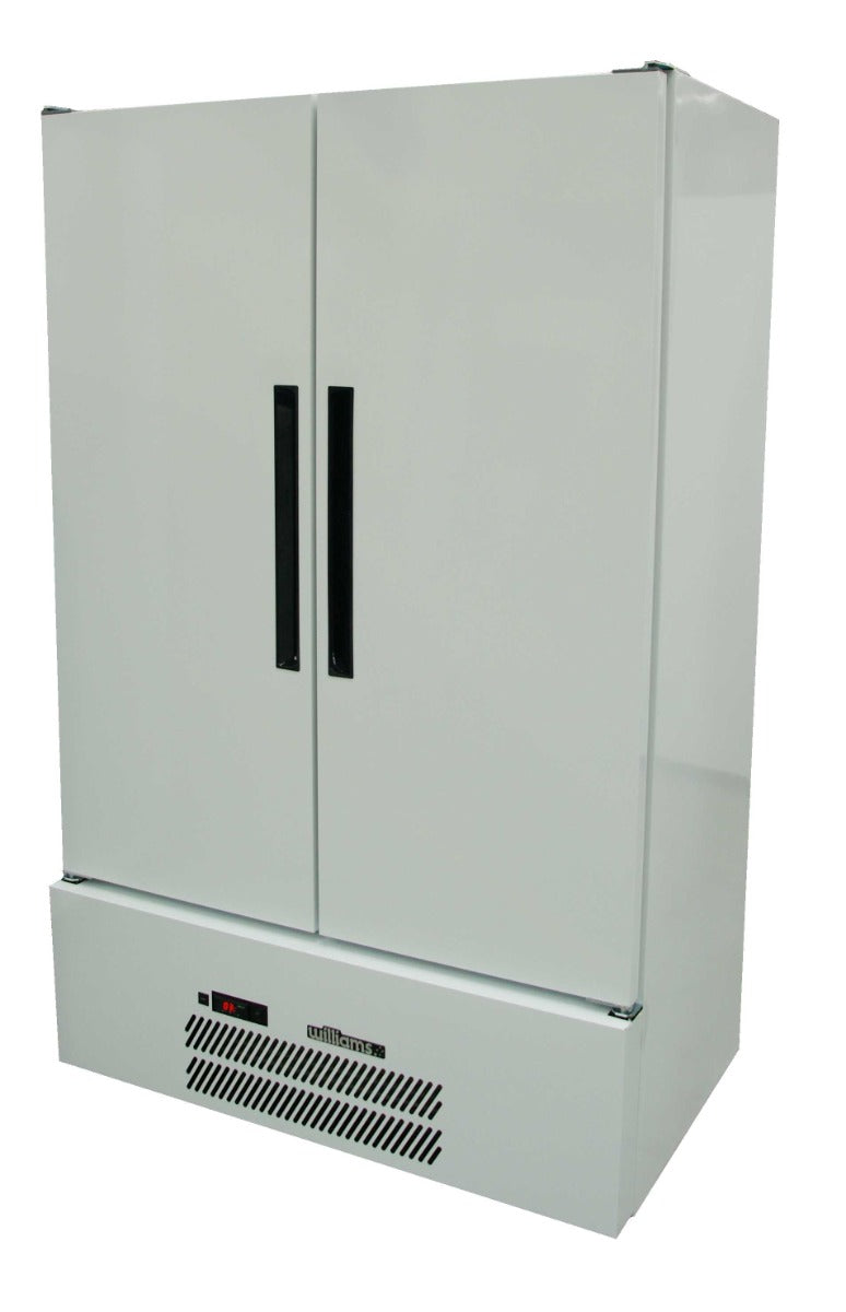 Williams Quartz Star - Two Door White Colorbond Upright Storage Refrigerator
