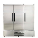 Williams Quartz Star - Three Door Stainless Steel Upright Storage Refrigerator