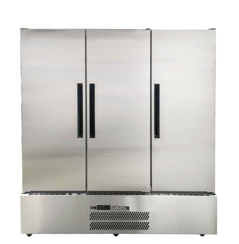 Williams Quartz Star - Three Door Stainless Steel Upright Storage Refrigerator