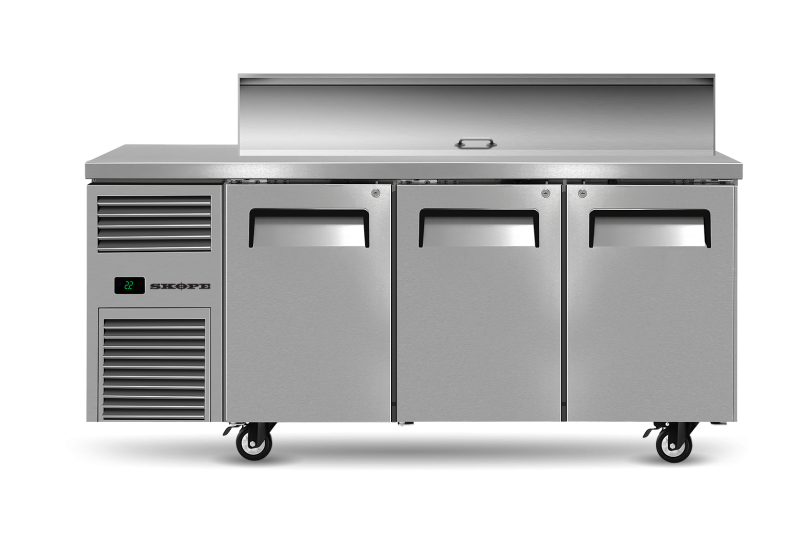Skope ReFlex 3 Solid Door GN Compatible Salad Preparation Fridge RF7.PPS.3.SD