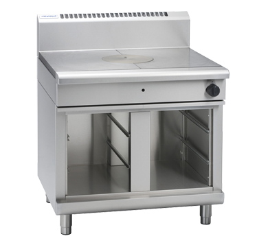 Waldorf 800 Series RNL8100G-CB - 900mm Gas Target Top Low Back Version - Cabinet Base