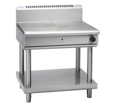 Waldorf 800 Series RNL8100G-LS - 900mm Gas Target Top Low Back Version - Leg Stand