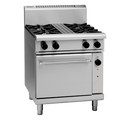 Waldorf 800 Series RNL8510G - 750mm Gas Range Static Oven Low Back Version