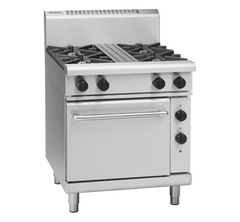 Waldorf 800 Series RNL8510GE - 750mm Gas Range Electric Static Oven Low Back Version