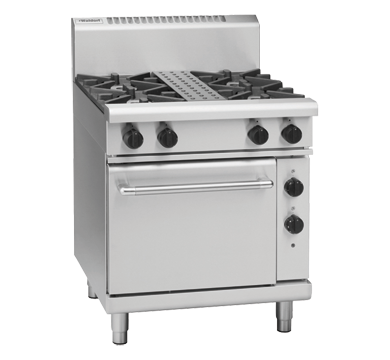 Waldorf 800 Series RNL8513GE - 750mm Gas Range Electric Static Oven Low Back Version