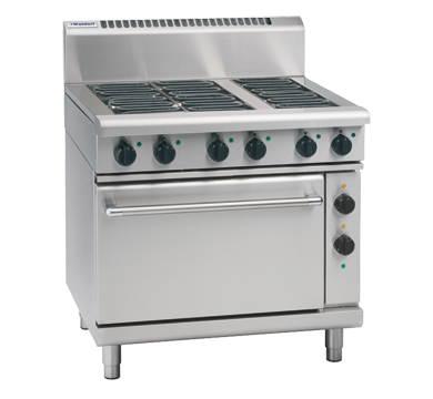 Waldorf 800 Series RNL8616E - 900mm Electric Range Static Oven Low Back Version