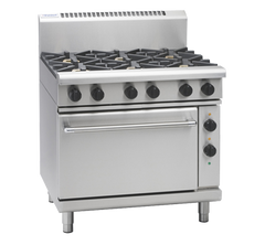 Waldorf 800 Series RN8610GE - 900mm Gas Range Electric Static Oven