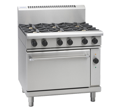 Waldorf 800 Series RN8610GEC - 900mm Gas Range Electric Convection Oven