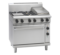 Waldorf 800 Series RN8613GE - 900mm Gas Range Electric Static Oven