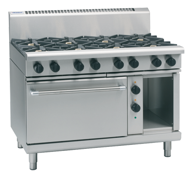 Waldorf 800 Series RN8810GE - 1200mm Gas Range Electric Static Oven