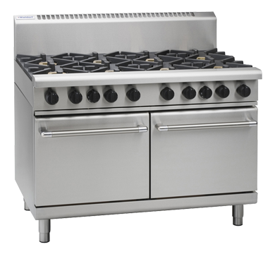 Waldorf 800 Series RNL8820G - 1200mm Gas Range Static Oven Low Back Version