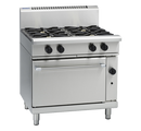 Waldorf 800 Series RNL8910G - 900mm Gas Range Static Oven Low Back Version