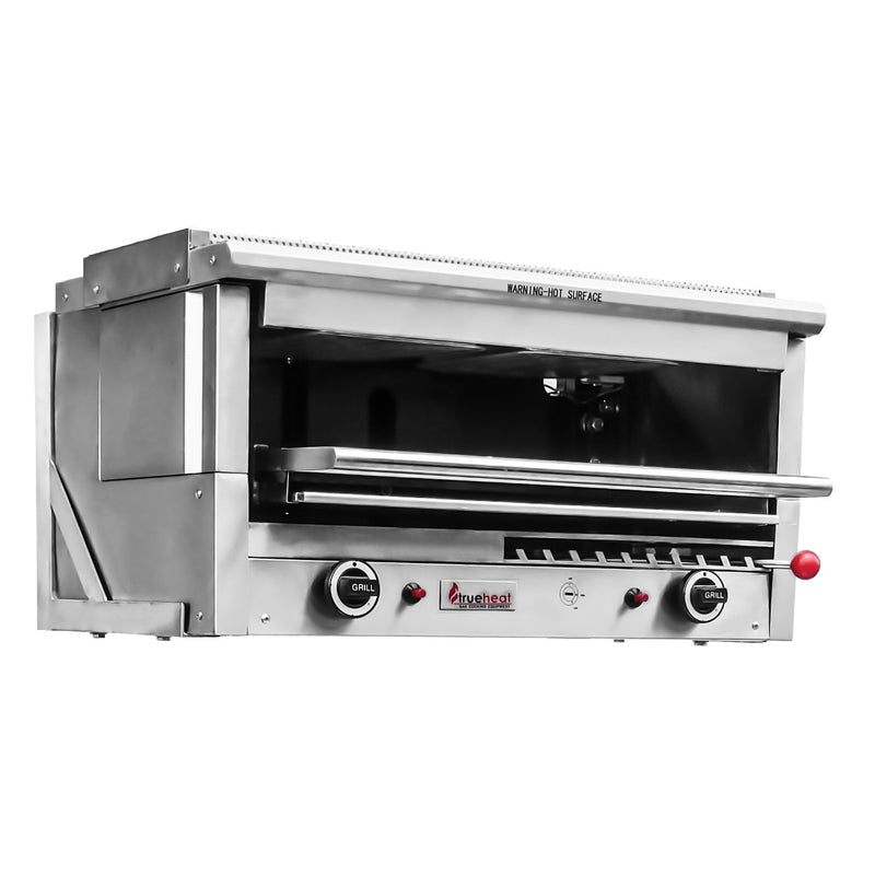 Trueheat S86: gas salamander broiler with brackets (NG or LP gas)
