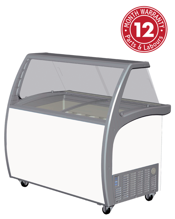 Exquisite SD415S2 Nine Tubs Ice Cream Scooping Freezers