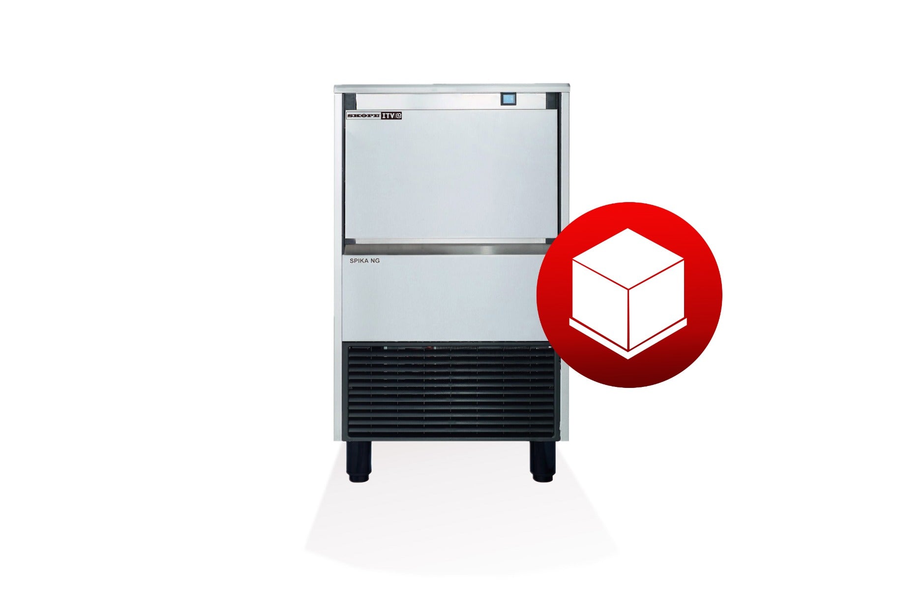 SKOPE SPIKA NG50 A DP Full Dice Self-Contained Ice Cube Maker Built in Drain Pump
