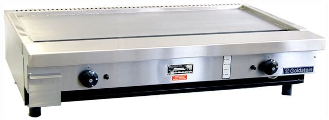 Goldstein: Gas Teppanyaki Plate 2 x Rings center heat - TK45