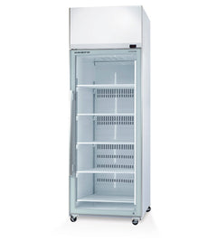 SKOPE TME650N-AC: single door chiller ActiveCore self contained with Lit Sign