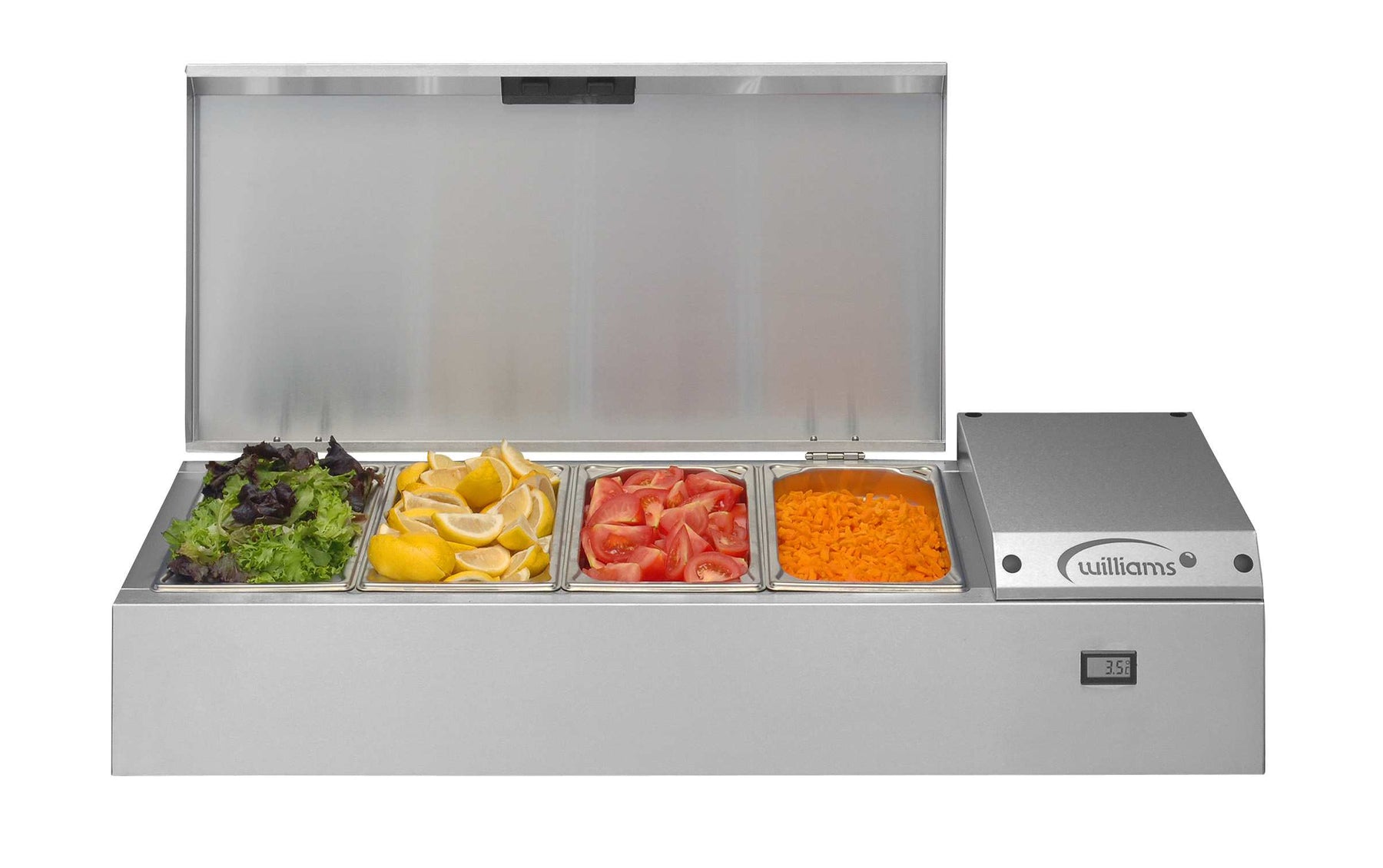 Williams Thermowell - Four Pan Counter Top Refrigerated Well