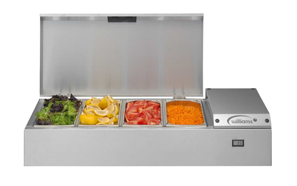 Williams Thermowell - Four Pan Counter Top Refrigerated Well