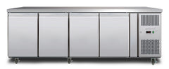 Bromic Under Bench Storage Fridge - 553L LED 4 Door - Stainless Steel UBC2230SD-NR