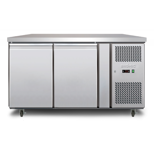 Bromic Under Bench Storage Freezer - 282L 2 Door - Stainless Steel UBF1360SD-NR