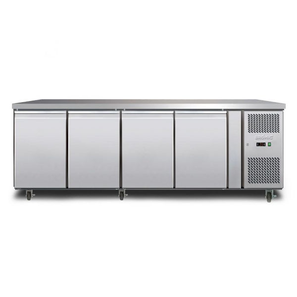 Bromic Under Bench Storage Freezer - 553L LED 4 Door - Stainless Steel UBF2230SD-NR