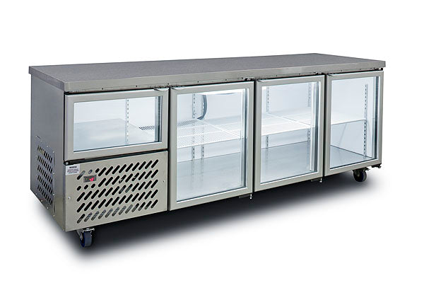 Anvil Aire UBG6240 Bar Fridge 3½ glass doors 610mm deep