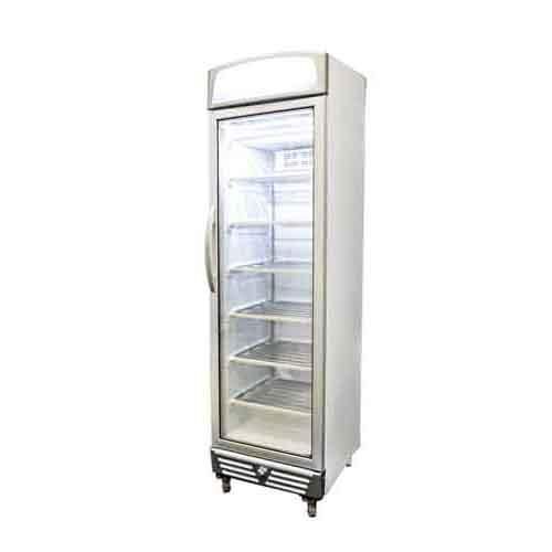 Bromic Upright Display Freezer with Lightbox Flat Glass Door 300L UF0374LS-NR