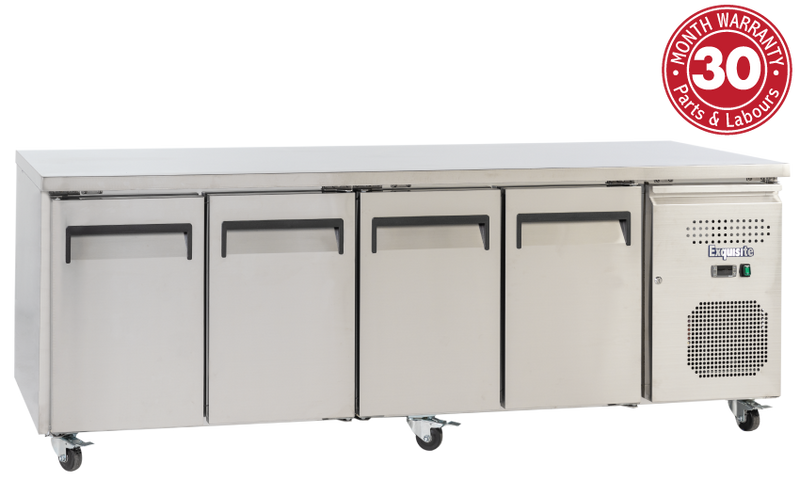 Exquisite USC550H Four Solid Doors Underbench Storage Refrigerators