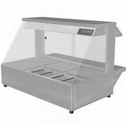 WOODSON 3 Module Straight Glass Hot Food Display - W.HFS23