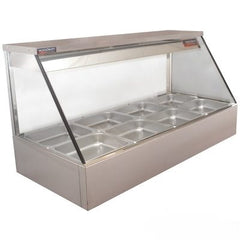 WOODSON 4 Module Straight Glass Hot Food Display - W.HFS23